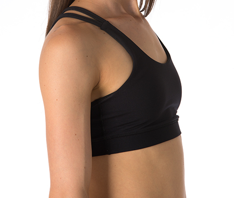 Women sports bra ，No Steel Ring Liner Solid Color Knitting Thread